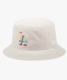 【NEW ERA×BTS×MLBコラボ】ハット バケット01 BTS × MLB Dynamite ロサンゼルス・ドジャース ストーン 13281603