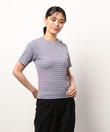 CONVERSE | 【CONVERSE】リブボーダーＴシャツ(Tシャツ/カットソー)