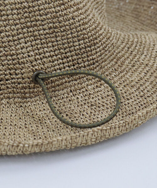 SUBLIME（サブライム）の「【SUBLIME/サブライム】PAPER CROCHE BALL HAT（ハット・レディース・ブラック/ベージュ・FREE）」の10枚目の写真