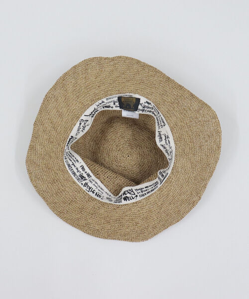 SUBLIME（サブライム）の「【SUBLIME/サブライム】PAPER CROCHE BALL HAT（ハット・レディース・ブラック/ベージュ・FREE）」の11枚目の写真