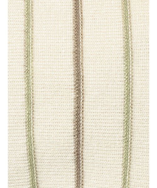 GYDA（ジェイダ）の「【セットアップ着用可】マルチストライプ SHORTニットタンクトップ（ニット/セーター・レディース・ブラック/ベージュ/オフホワイト・FREE）」の6枚目の写真