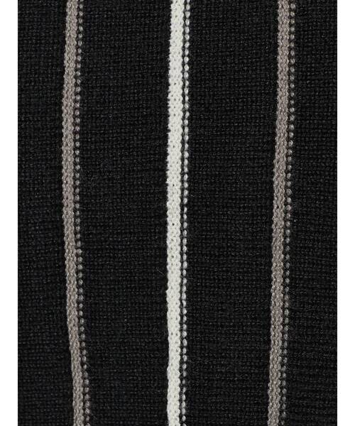 GYDA（ジェイダ）の「【セットアップ着用可】マルチストライプ SHORTニットタンクトップ（ニット/セーター・レディース・ブラック/ベージュ/オフホワイト・FREE）」の8枚目の写真