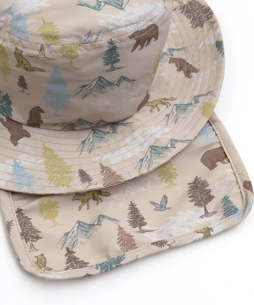 apres les cours（アプレレクール）の「無地・総柄アウトドアハット_撥水加工_UVカット（ハット・キッズ・その他3/グレー/ピンク/ミント/レモンイエロー・52/54/50/48）」の16枚目の写真