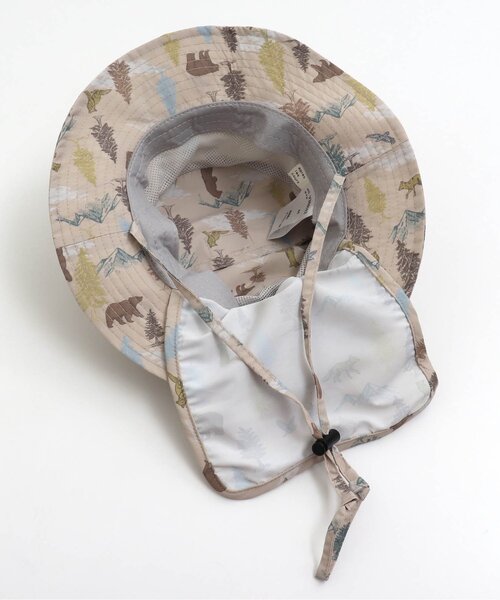 apres les cours（アプレレクール）の「無地・総柄アウトドアハット_撥水加工_UVカット（ハット・キッズ・その他3/グレー/ピンク/ミント/レモンイエロー・52/54/50/48）」の17枚目の写真