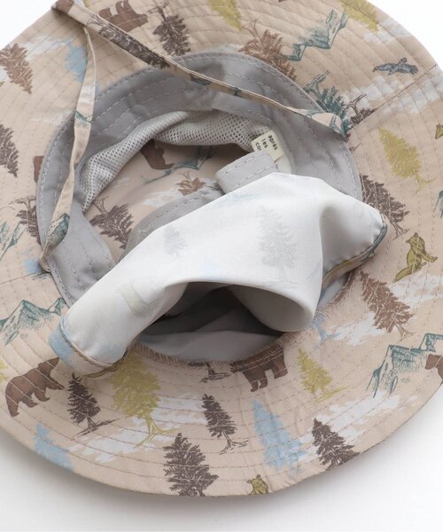 apres les cours（アプレレクール）の「無地・総柄アウトドアハット_撥水加工_UVカット（ハット・キッズ・その他3/グレー/ピンク/ミント/レモンイエロー・52/54/50/48）」の18枚目の写真