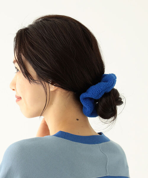 BEAMS BOY（ビームスボーイ）の「BEAMS BOY フリース シュシュ（シュシュ・レディース・ネイビー/レッド/ブルー・ONE SIZE）」の3枚目の写真