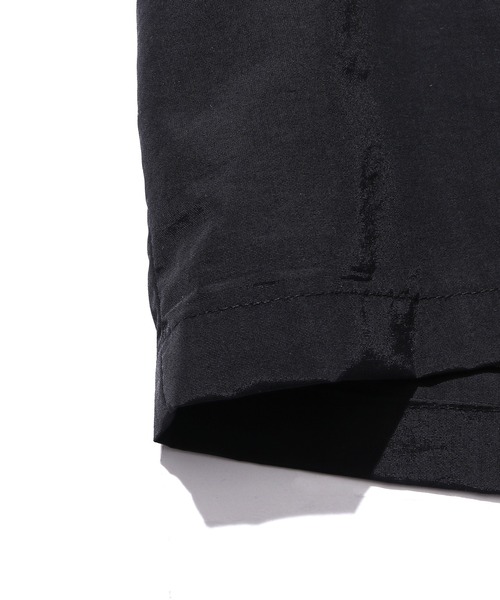 WILD THINGS（ワイルドシングス）の「WILDTHINGS/ワイルドシングス SUPPLEX CAMP SHIRT キャンプシャツ 開襟（シャツ/ブラウス・メンズ・ネイビー/ブラック・M/XL/L/S）」の4枚目の写真