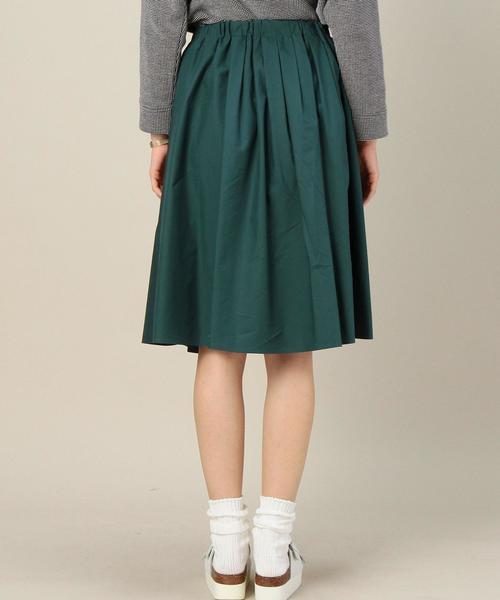BEAUTY&YOUTH UNITED ARROWS（ビューティーアンドユースユナイテッドアローズ）の「BYSF タイプライターギャザースカート◆（スカート・レディース・オフホワイト/ライトピンク/ダークグリーン/ネイビー/コバルトブルー/ホワイト・フリー）」の7枚目の写真