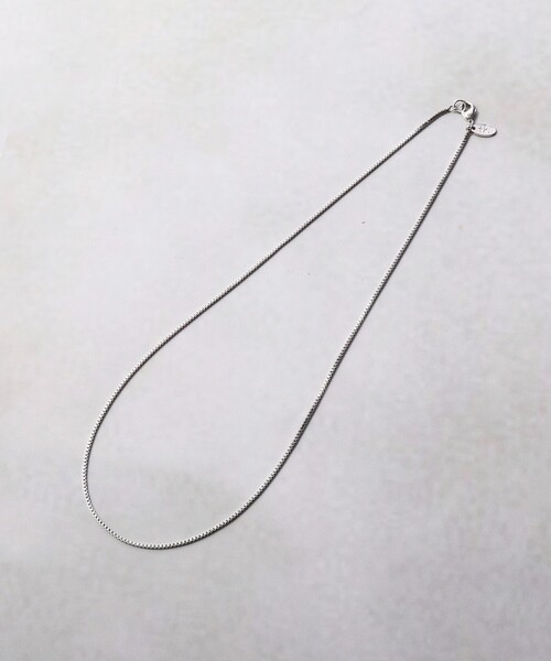 tk.TAKEO KIKUCHI(ティーケータケオキクチ)の「◆シングルチェーンネックレス(ネックレス・メンズ・ブラック/シルバー/ゴールド・00)」の1枚目の写真