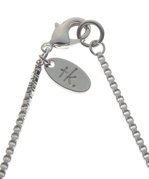 tk.TAKEO KIKUCHI(ティーケータケオキクチ)の「◆シングルチェーンネックレス(ネックレス・メンズ・ブラック/シルバー/ゴールド・00)」の6枚目の写真