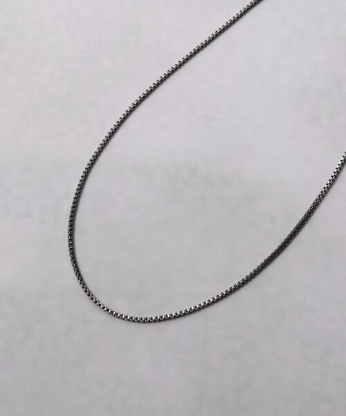 tk.TAKEO KIKUCHI(ティーケータケオキクチ)の「◆シングルチェーンネックレス(ネックレス・メンズ・ブラック/シルバー/ゴールド・00)」の11枚目の写真