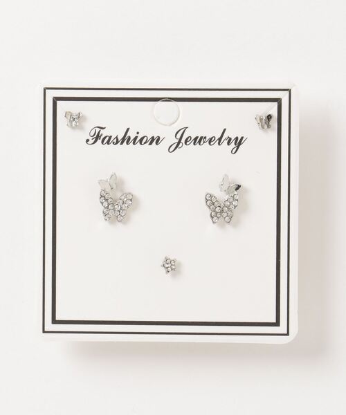 Ritomo De Ricco（リトモ・デ・リコ）の「シルバー925ポスト　バタフライピアスセット（ピアス（両耳用）・レディース・A/B・FREE）」の10枚目の写真