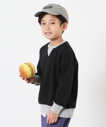 devirock（デビロック）の「配色ガゼットトレーナー（スウェット・キッズ）」