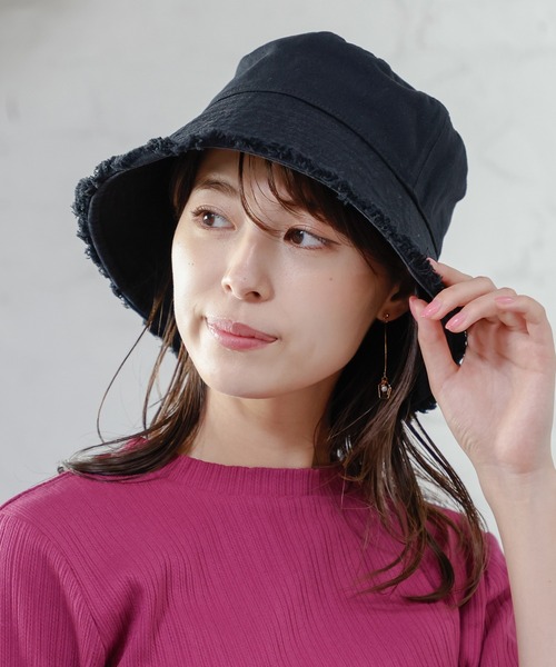 Honeys（ハニーズ）の「フリンジバケットハット（ハット）」 - WEAR