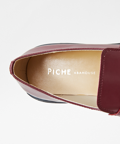 PICHE ABAHOUSE（ピシェ アバハウス）の「【晴雨兼用】厚底ローファー（ローファー・レディース・ホワイト/ボルドー/カーキ/ブラック・L/M/S）」の13枚目の写真
