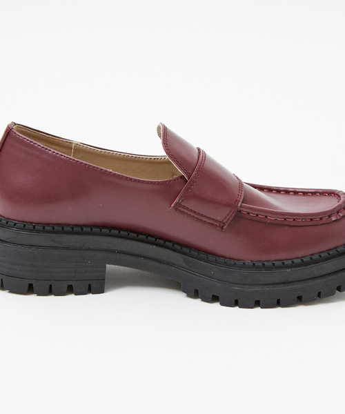 PICHE ABAHOUSE（ピシェ アバハウス）の「【晴雨兼用】厚底ローファー（ローファー・レディース・ホワイト/ボルドー/カーキ/ブラック・L/M/S）」の12枚目の写真