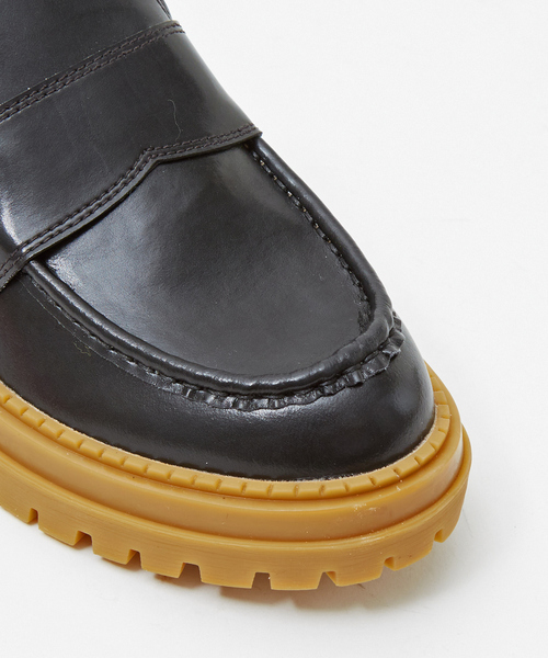 PICHE ABAHOUSE（ピシェ アバハウス）の「【晴雨兼用】厚底ローファー（ローファー・レディース・ホワイト/ボルドー/カーキ/ブラック・L/M/S）」の8枚目の写真