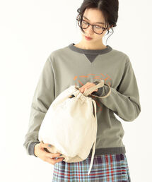 BEAMS BOY | NAPRON × BEAMS BOY / 別注 ヘリンボーン ステンシル ペイシェントバッグ(トートバッグ)