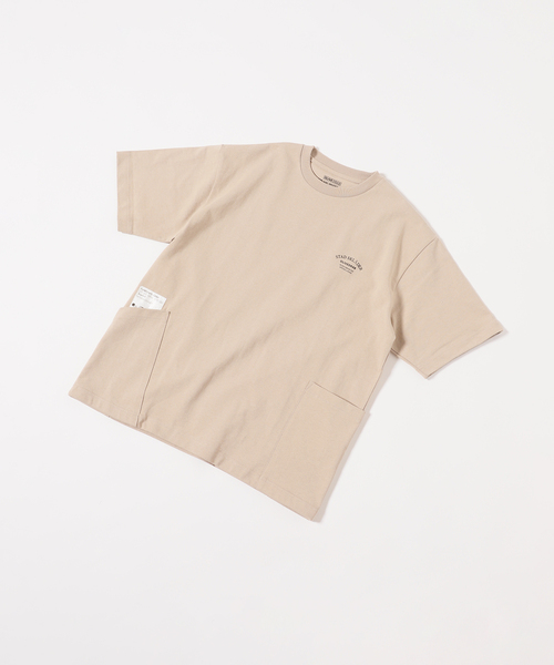OLIVEDRAB CARRY PKT-Tシャツ（Tシャツ/カットソー）｜B.C STOCK