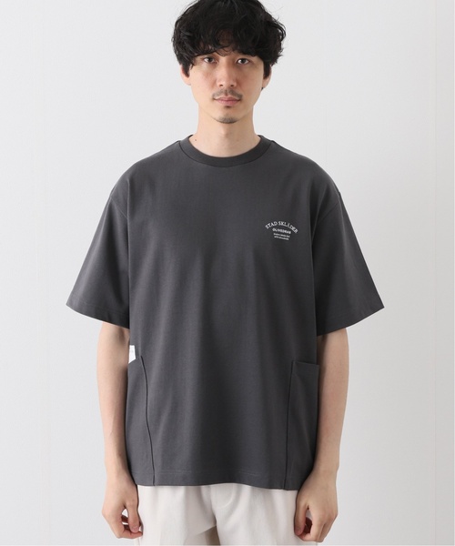 【つ】サルセーション　べースボールTシャツとグレーTシャツセット OLIVEDRAB CARRY PKT-Tシャツ（Tシャツ/カットソー）｜B.C STOCK