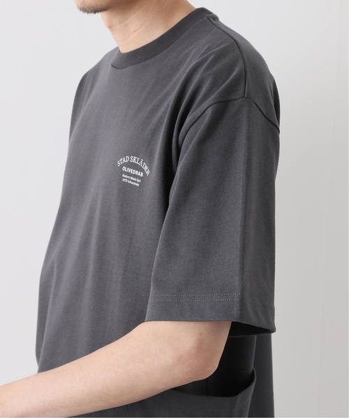 OLIVEDRAB CARRY PKT-Tシャツ（Tシャツ/カットソー）｜B.C STOCK