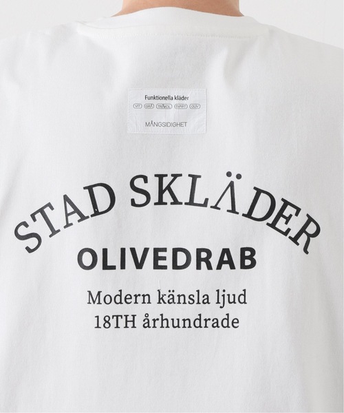 B.C STOCK(ベーセーストック)の「OLIVEDRAB CARRY PKT-Tシャツ(Tシャツ/カットソー・メンズ・ホワイト/カーキ/アイボリー/スミクロ・MEDIUM/LARGE/X-LARGE)」の7枚目の写真