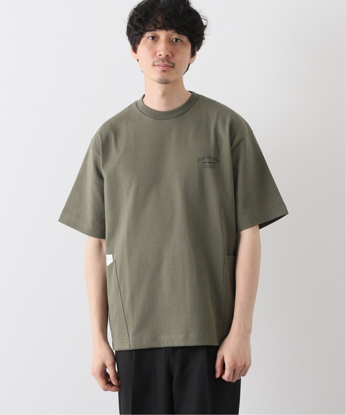 【つ】サルセーション　べースボールTシャツとグレーTシャツセット OLIVEDRAB CARRY PKT-Tシャツ（Tシャツ/カットソー）｜B.C STOCK