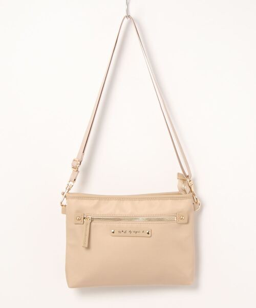 To b. by agnes b.(トゥービーバイアニエスベー)の「WT47 POCHETTE マルチポシェット(ショルダーバッグ・レディース・ベージュ・FREE)」の9枚目の写真