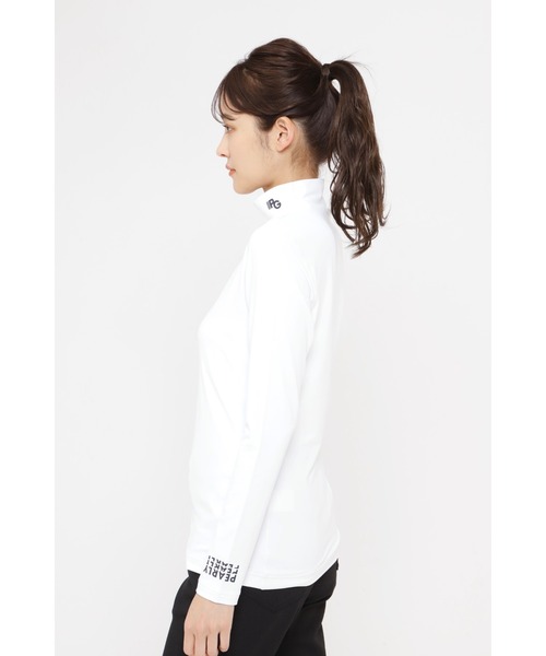 PEARLY GATES(パーリーゲイツ)の「【PEARLY GATES】BEATRIX PLUS長袖ハイネックカットソー プルオーバー<グラデーションロゴ>(Tシャツ/カットソー・レディース・ホワイト/ネイビー・SMALL/MEDIUM/LARGE/X-SMALL)」の8枚目の写真