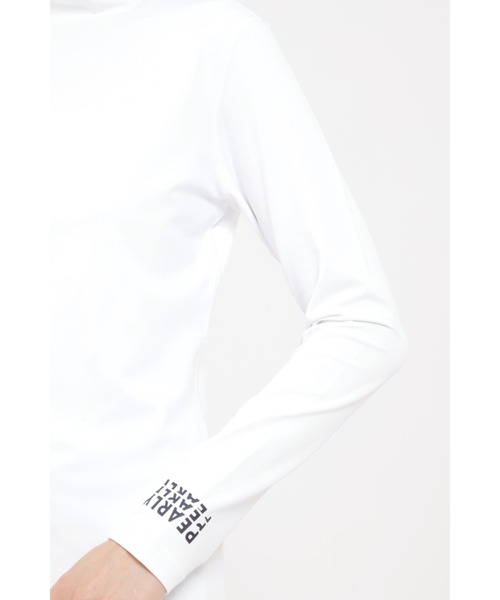 PEARLY GATES(パーリーゲイツ)の「【PEARLY GATES】BEATRIX PLUS長袖ハイネックカットソー プルオーバー<グラデーションロゴ>(Tシャツ/カットソー・レディース・ホワイト/ネイビー・SMALL/MEDIUM/LARGE/X-SMALL)」の10枚目の写真