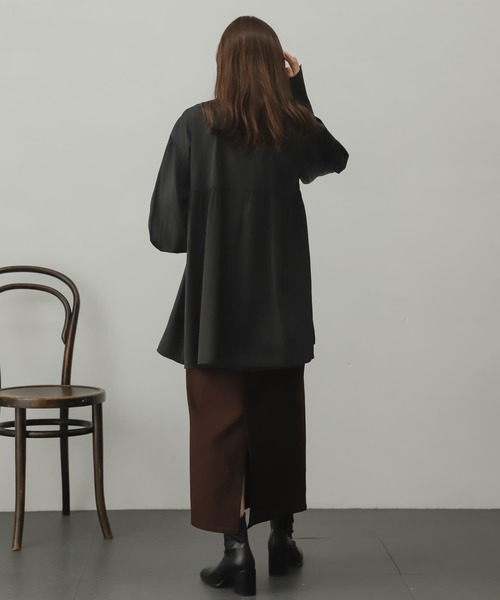 SENSE OF PLACE by URBAN RESEARCH(センスオブプレイスバイアーバンリサーチ)の「2WAYタイツキチュニック(シャツ/ブラウス・レディース・ブラック/ミント/オフホワイト・ONE)」の20枚目の写真