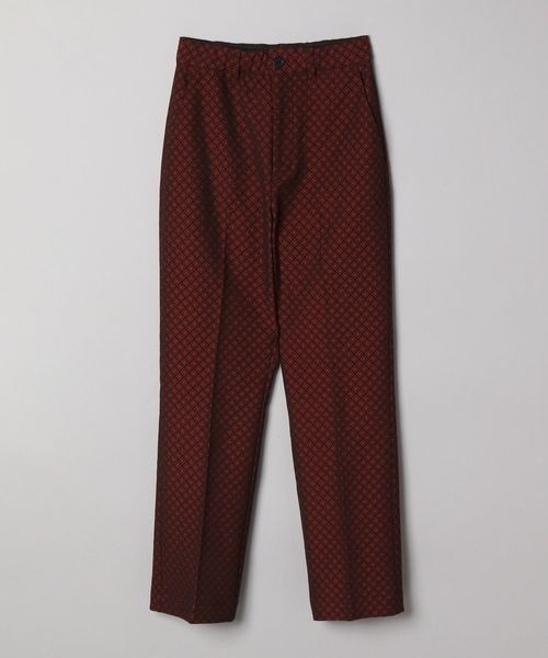 JEANASIS（ジーナシス）の「ダイヤガラジャガードストレートパンツ/167438（スラックス・レディース・ホワイト系その他/ブラウン系その他/グリーン系その他/レッド系その他・SMALL/MEDIUM）」の10枚目の写真