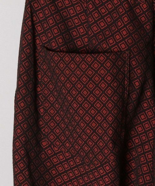 JEANASIS（ジーナシス）の「ダイヤガラジャガードストレートパンツ/167438（スラックス・レディース・ホワイト系その他/ブラウン系その他/グリーン系その他/レッド系その他・SMALL/MEDIUM）」の15枚目の写真