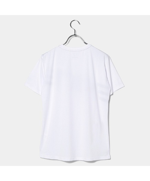 SKINS(スキンズ)の「SKINS(スキンズ)ロゴTシャツ(ポロシャツ・レディース・サックスブルー/ブラック/ホワイト・38/40/42)」の4枚目の写真