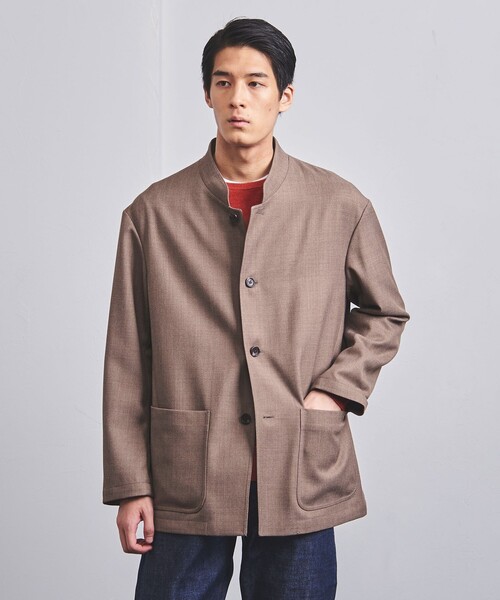 UNITED ARROWS カルゼ スタンドカラー ジャケット UNITED ARROWS（ユナイテッドアローズ）の「カルゼ スタンド