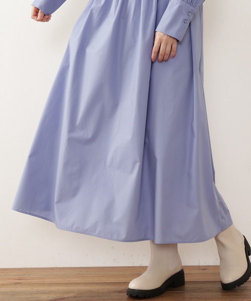 N.（N. Natural Beauty Basic）（エヌエヌナチュラルビューティーベーシック）の「◆ニットビスチェドッキングワンピース（ワンピース・レディース・オフホワイト/ブルー/レッド・MEDIUM）」の14枚目の写真