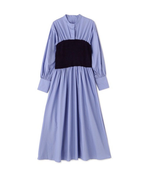 N.（N. Natural Beauty Basic）（エヌエヌナチュラルビューティーベーシック）の「◆ニットビスチェドッキングワンピース（ワンピース・レディース・オフホワイト/ブルー/レッド・MEDIUM）」の18枚目の写真