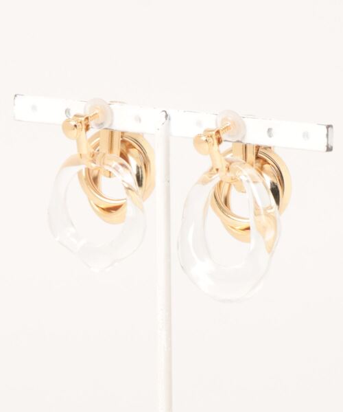 tone(トーン)の「【Agaro】No.245 2WAY メタルイヤリング フープイヤリング(MA)(イヤリング・レディース・ゴールド/その他/シルバー/その他2/その他3/その他1/その他4/その他5・FREE)」の11枚目の写真