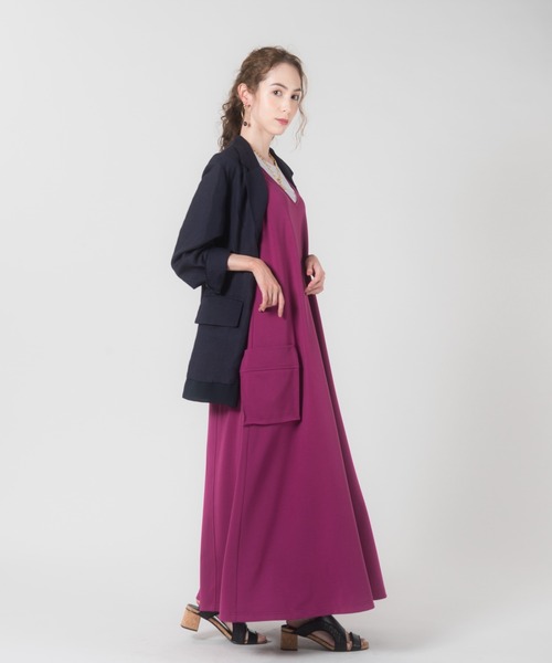 LAYMEE（レイミー）の「Alfons tailored jacket / アルフォンステーラード（テーラードジャケット・レディース・ミント/ネイビー/ホワイト・FREE）」の20枚目の写真