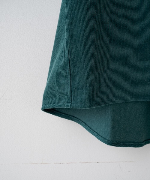 WHIMSIC（ウィムジック）の「【WHIMSIC】コーデュロイレギュラーカラーシャツ（シャツ/ブラウス・レディース・グリーン/イエロー/パープル/ブルー系その他/ブルー・FREE）」の15枚目の写真