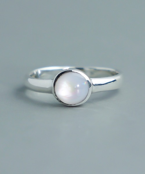 ieLS（イエルズ）の「「ieLS」SV925 シルバー  ワンストーンリング（リング・メンズ・ブラック/レッド/ホワイト・#11/#13/#15/#17）」の4枚目の写真