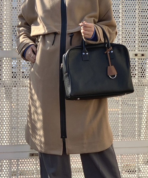 GIANNI NOTARO（ジャンニノターロ）の「【GIANNI NOTARO】ボストン（ボストンバッグ・レディース・ブラック/ベージュ・FREE）」の19枚目の写真