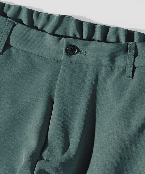 SOMEDIFF（サムディフ）の「【SOMEDIFF】ストレッチ テーパード アンクル スラックス パンツ メンズ（スラックス・メンズ・カーキ/ブラック/カモフラージュ・XL/M/L）」の15枚目の写真