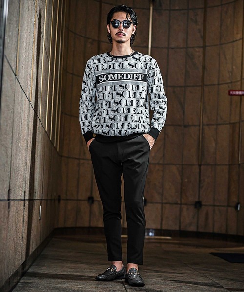 SOMEDIFF（サムディフ）の「【SOMEDIFF】ストレッチ テーパード アンクル スラックス パンツ メンズ（スラックス・メンズ・カーキ/ブラック/カモフラージュ・XL/M/L）」の12枚目の写真