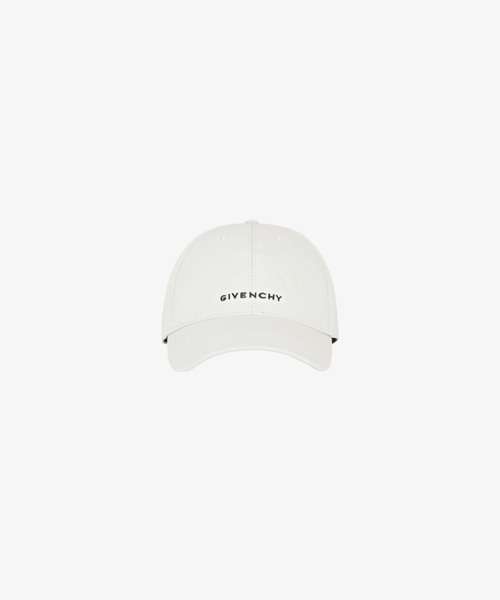 GIVENCHY（ジバンシイ）の「キャンバス GIVENCHY キャップ