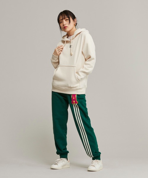 adidas（アディダス）の「アディカラー エッセンシャルズ フリースパーカー / アディダスオリジナルス adidas Originals（パーカー・レディース・オフホワイト/ブラック/ブルー・MEDIUM/LARGE/X-LARGE/XX-LARGE/X-SMALL/SMALL）」の13枚目の写真