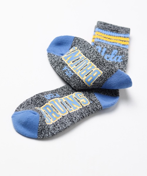 UCLA（ユーシーエルエー）の「【UCLA】 BRUINS（ソックス/靴下・レディース・ブラック・FREE）」の2枚目の写真