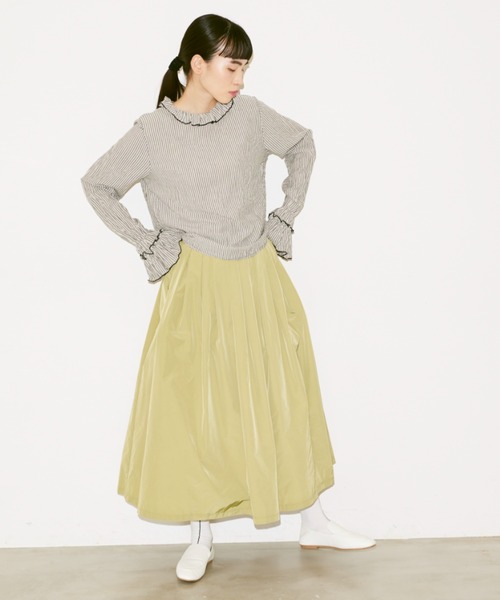 Libra Cue（リブラ キュー）の「フロントラインソックス（ソックス/靴下・レディース・ホワイト/ブラック・FREE）」の5枚目の写真