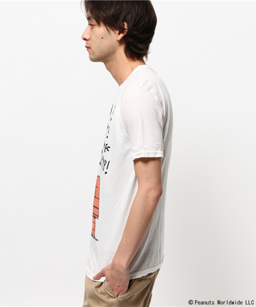 JUNK FOOD(ジャンクフード)の「◎○JUNK FOOD×BEAMS / 別注 ピーナッツ TEE(Tシャツ/カットソー・メンズ・ホワイト/ブラック系その他・SMALL/LARGE/MEDIUM/X-SMALL)」の4枚目の写真