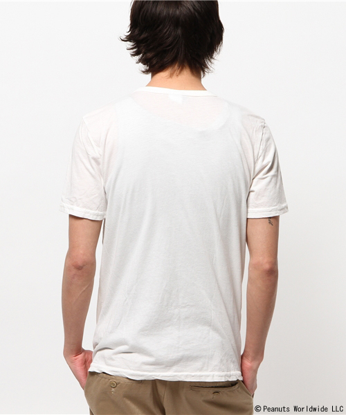 JUNK FOOD(ジャンクフード)の「◎○JUNK FOOD×BEAMS / 別注 ピーナッツ TEE(Tシャツ/カットソー・メンズ・ホワイト/ブラック系その他・SMALL/LARGE/MEDIUM/X-SMALL)」の5枚目の写真